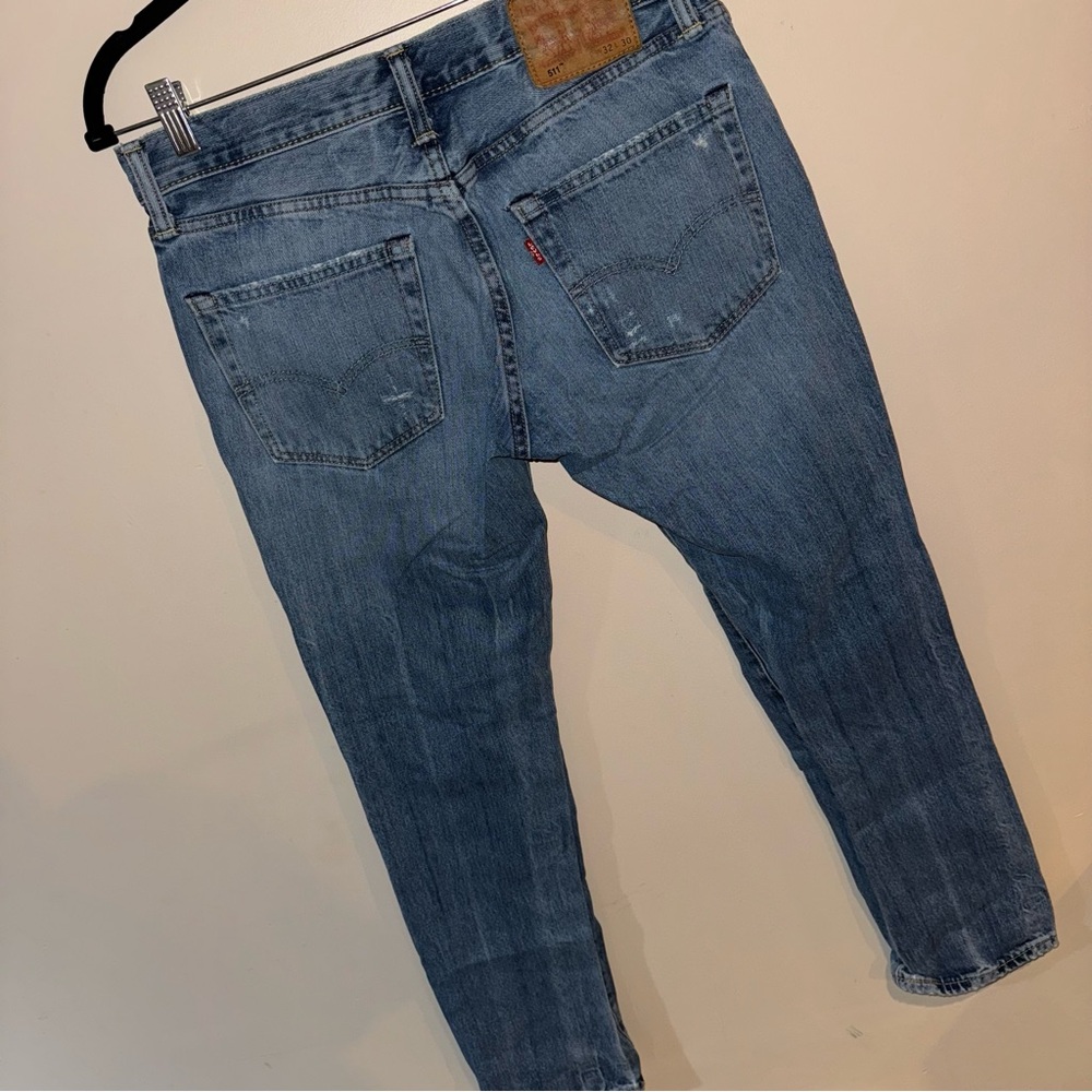 Levi's Blue Straight Jeans Classic Denim Style